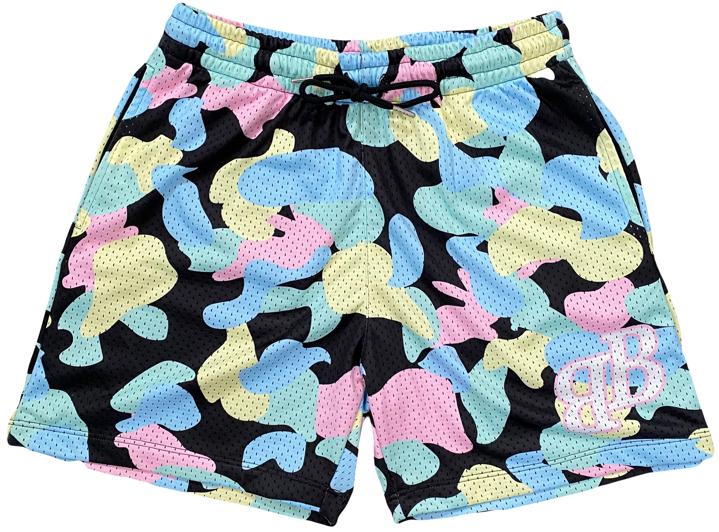 COTTON CANDY CAMO SHORTS